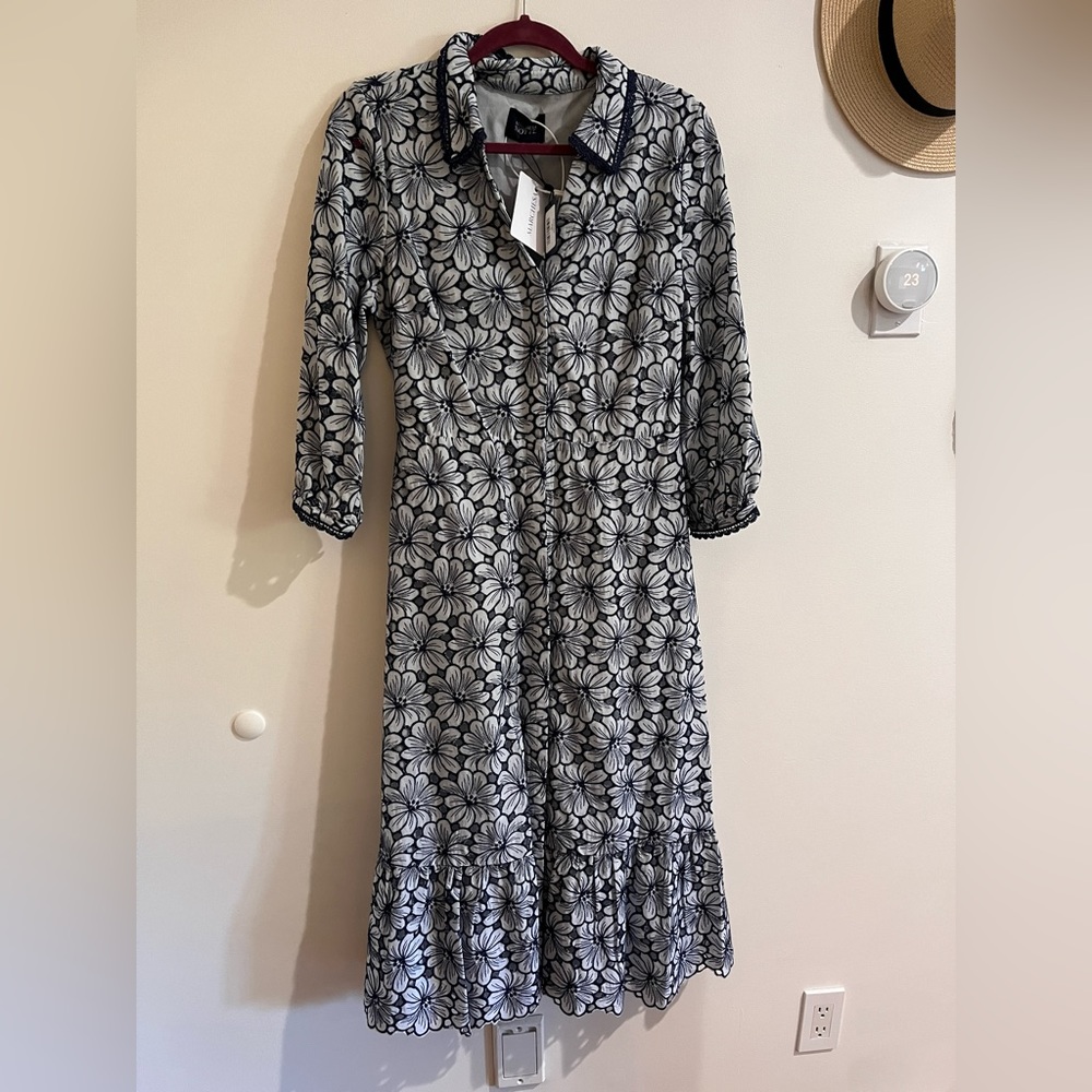 Brand New Marchesa Notte Long Sleeve dress